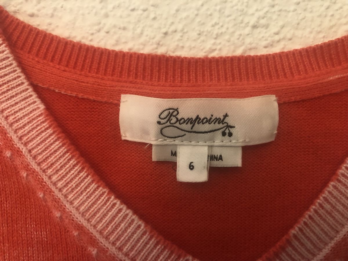 Maglioni & Felpe: Bonpoint Pull Gr. 6, Orange-Lachsfarbig, Top Zustand – Nuovo (secondo la descrizione) da Solothurn venduto da galinka 2