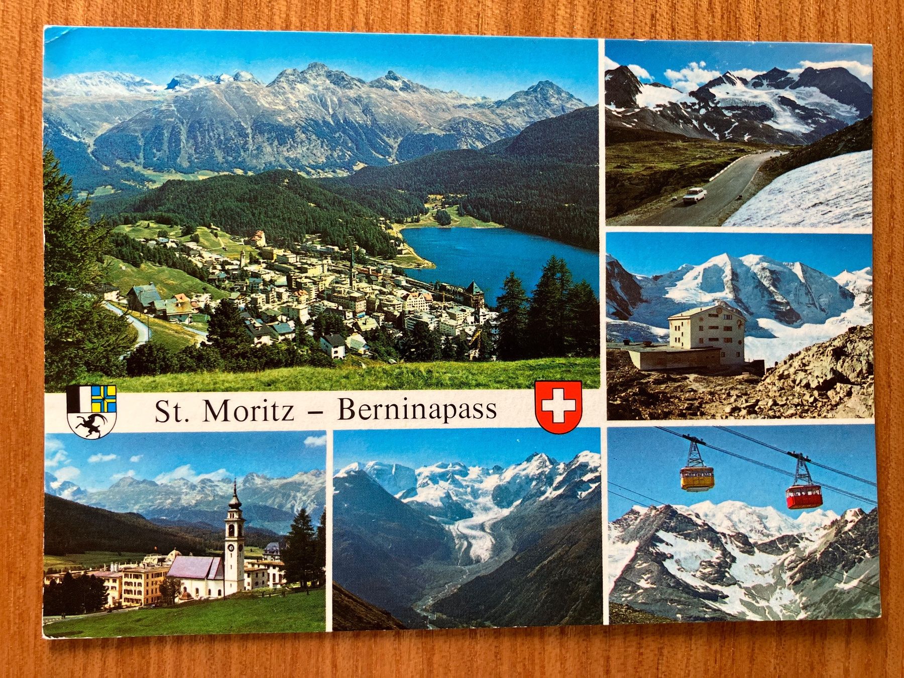 Cartoline postali: St. Moritz - Berninapass – Usato da Aarau venduto da luck123