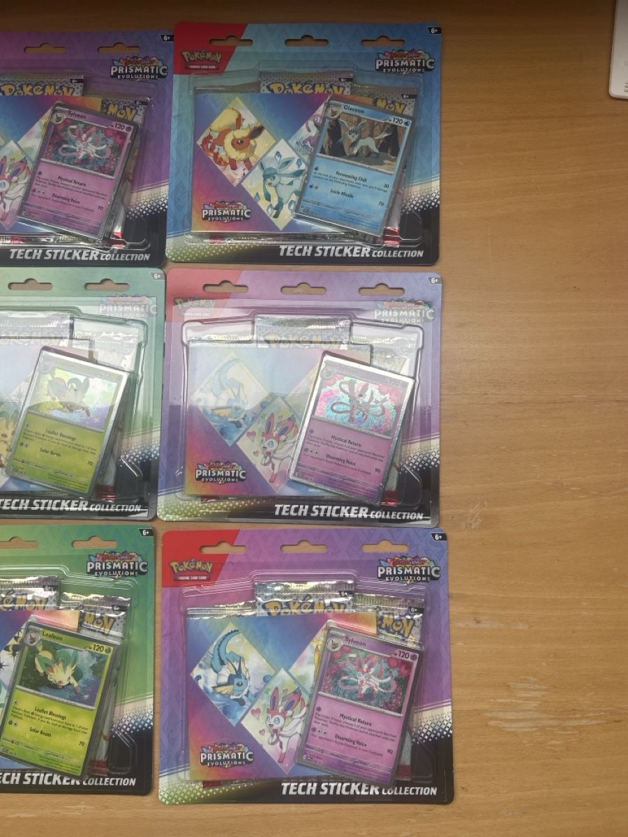 Pokémon Carte collezionabili: Pokémon Prismatic Evolutions Tech Sticker Set Neu – Nuovo e nell'imballaggio originale da Meisterschwanden venduto da fsi_8v77 4