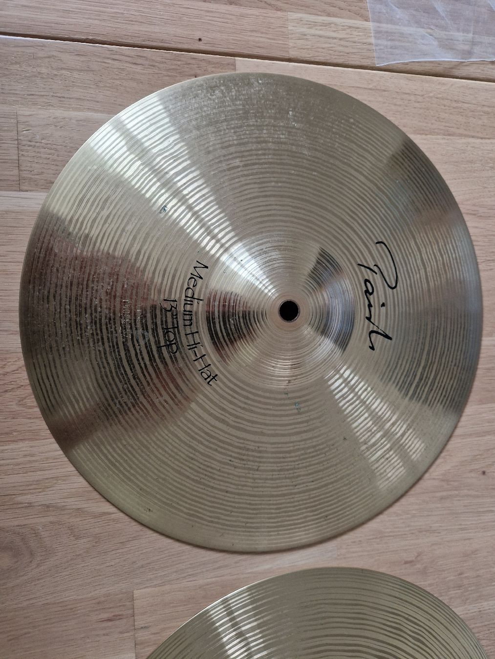Paiste Strumenti musicali: 13" Paiste Sugnature Medium Hi-hat – Usato da Mümliswil venduto da Sachs623 1