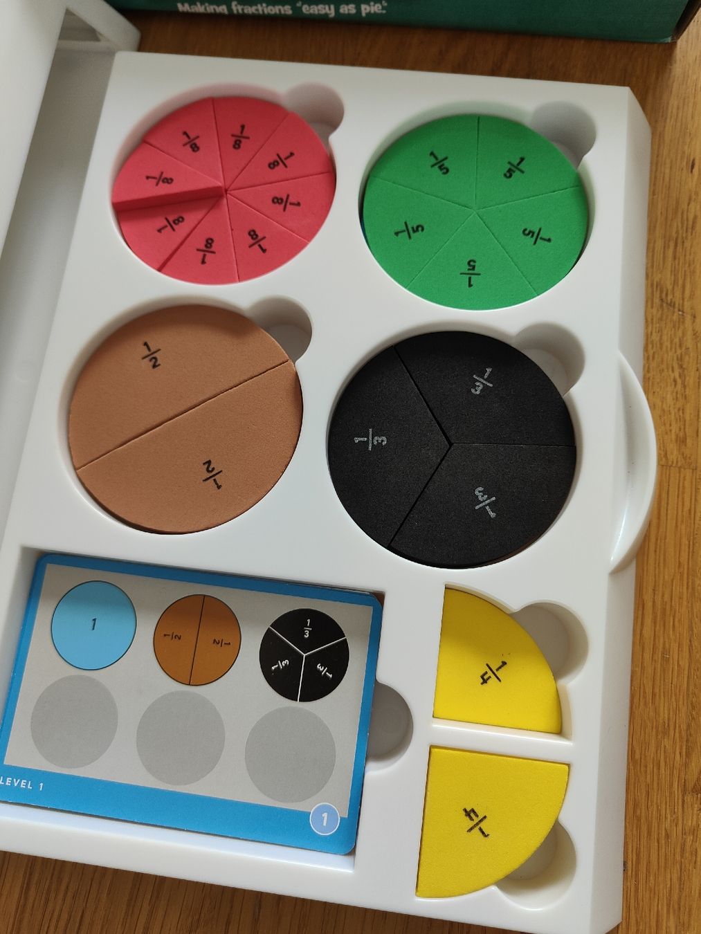 Giochi: Fraction Pie Puzzles Brüche Lehrmaterial Mathematik – Usato da Oberuzwil venduto da Umlobo 3