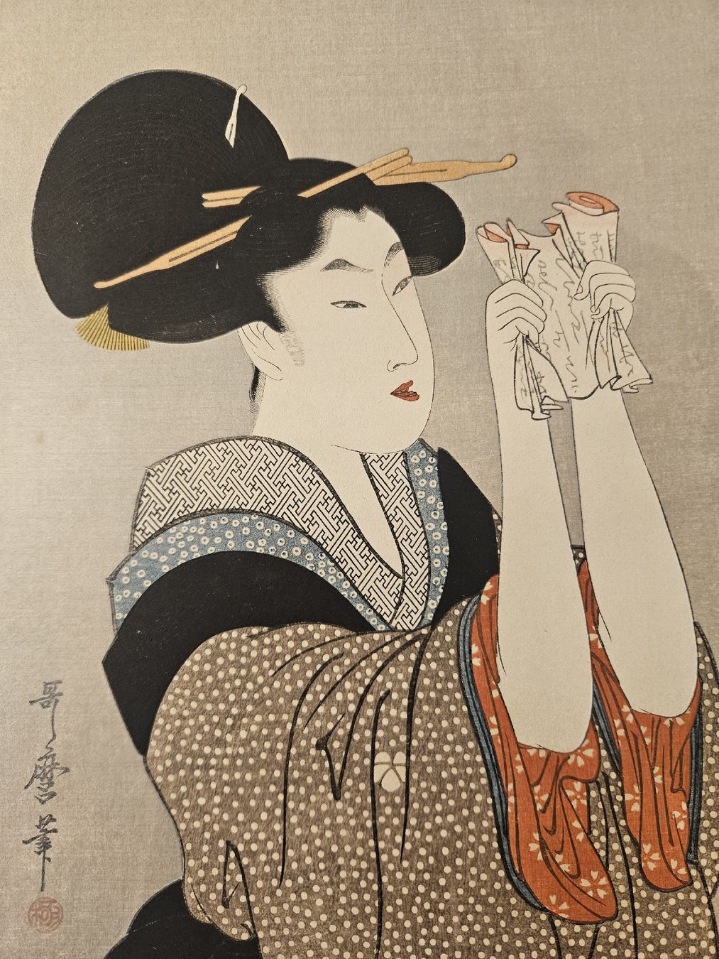 Gravures sur bois: Utamaro Kitagawa Farbholzschnitte – D'occasion à Hauptwil par Schwertfisch24
