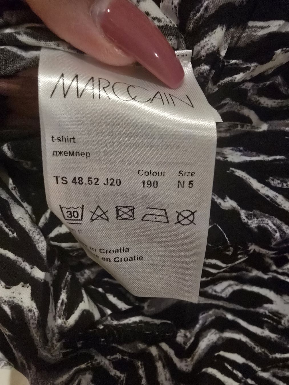 Marc Cain Maglioni & Felpe: Marc Cain Shirt Pullover N 5 – Nuovo (secondo la descrizione) da Berg TG venduto da lisboa.sky 3