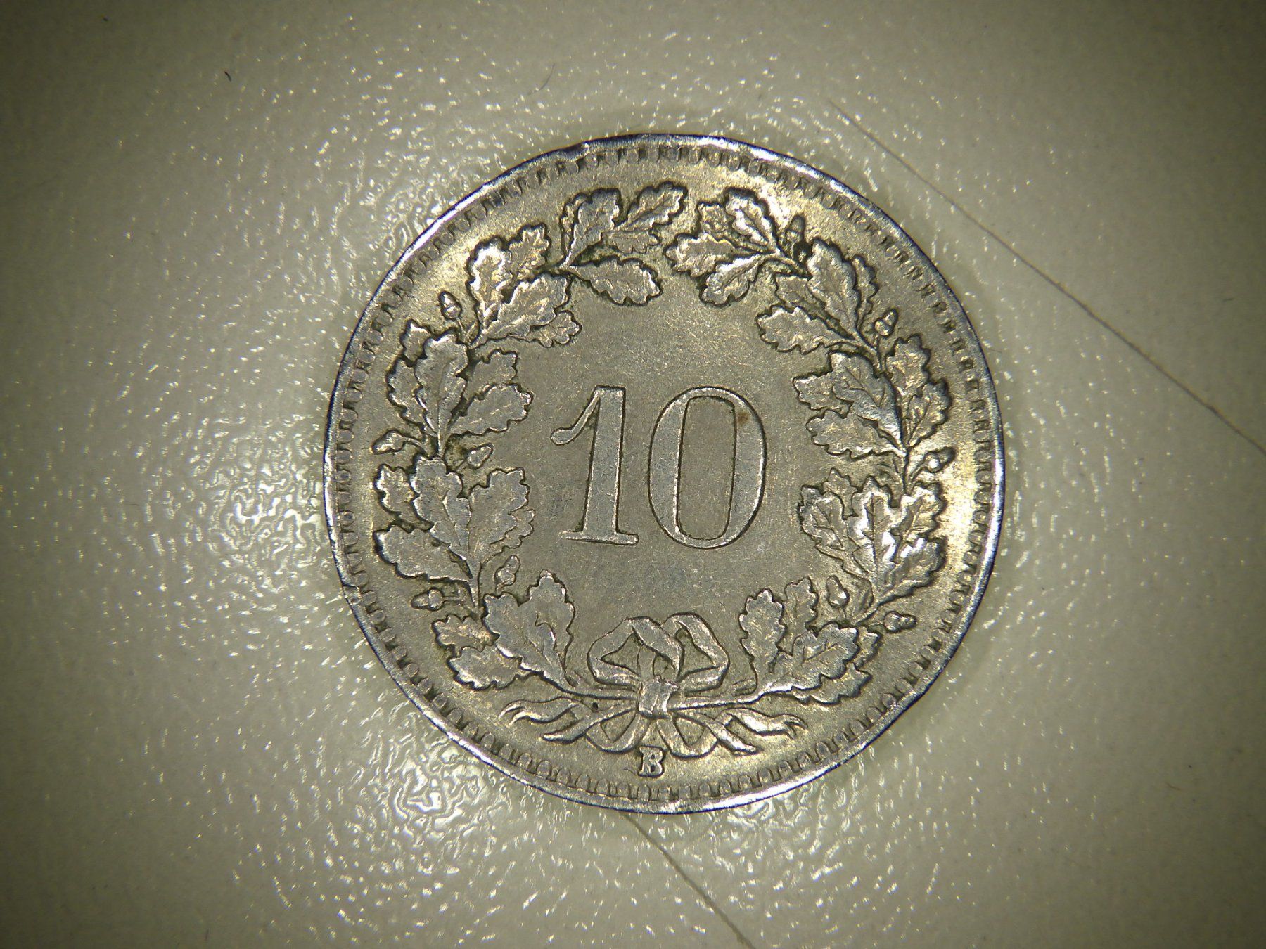 Tutti le monete: Schweizer 10 Rappen Münze 1955 – Usato da Egg b. Zürich venduto da yan_6728 3