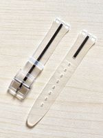 Original Swatch Uhr Armband, Transparent, Top Zustand!