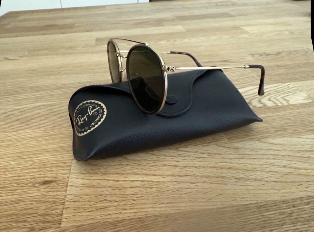 Ray-Ban Occhiali & Lenti: Ray-Ban. Original Round Double Bridge sunglasses – Usato da Uitikon Waldegg venduto da Sa_v9gp 1
