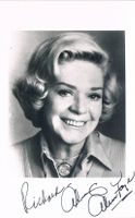 Alice Faye 1915-98 Autogramm signiert Vintage Foto 9x14cm