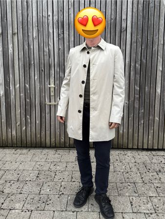 Burberry 48 manteau gabardine Regenmantel Trench Coat