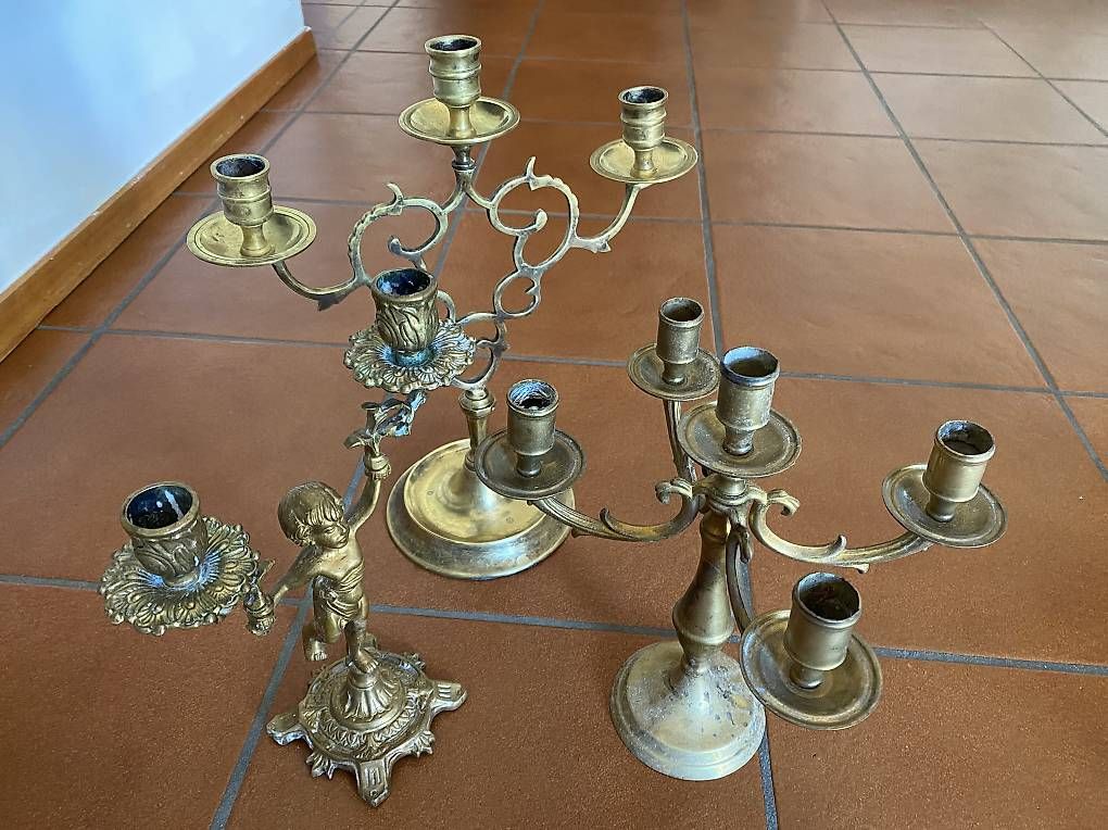 Kerzenständer: Candelabri  – Gebraucht aus Cureglia von Alevintage74