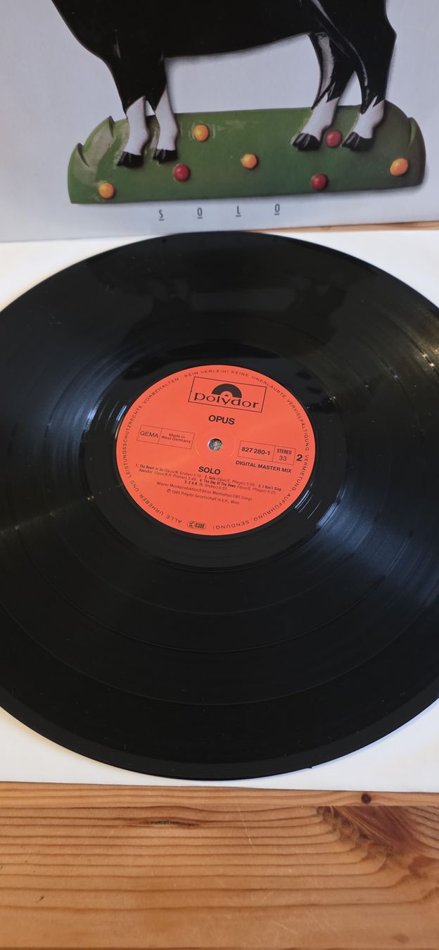 Dischi in vinile: Opus - Solo 1985 Vg,Vg – Usato da Yvonand venduto da RF-VINYL 3