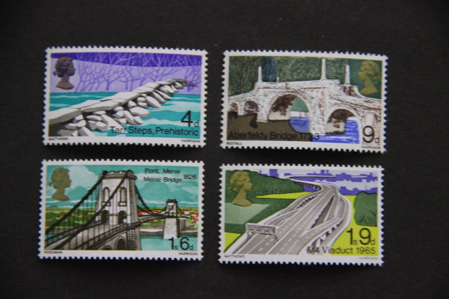Tous les timbres: Grossbritannien 1968 - Bridges** – Neuf avec emballage d'origine à Jona par Southafrica07