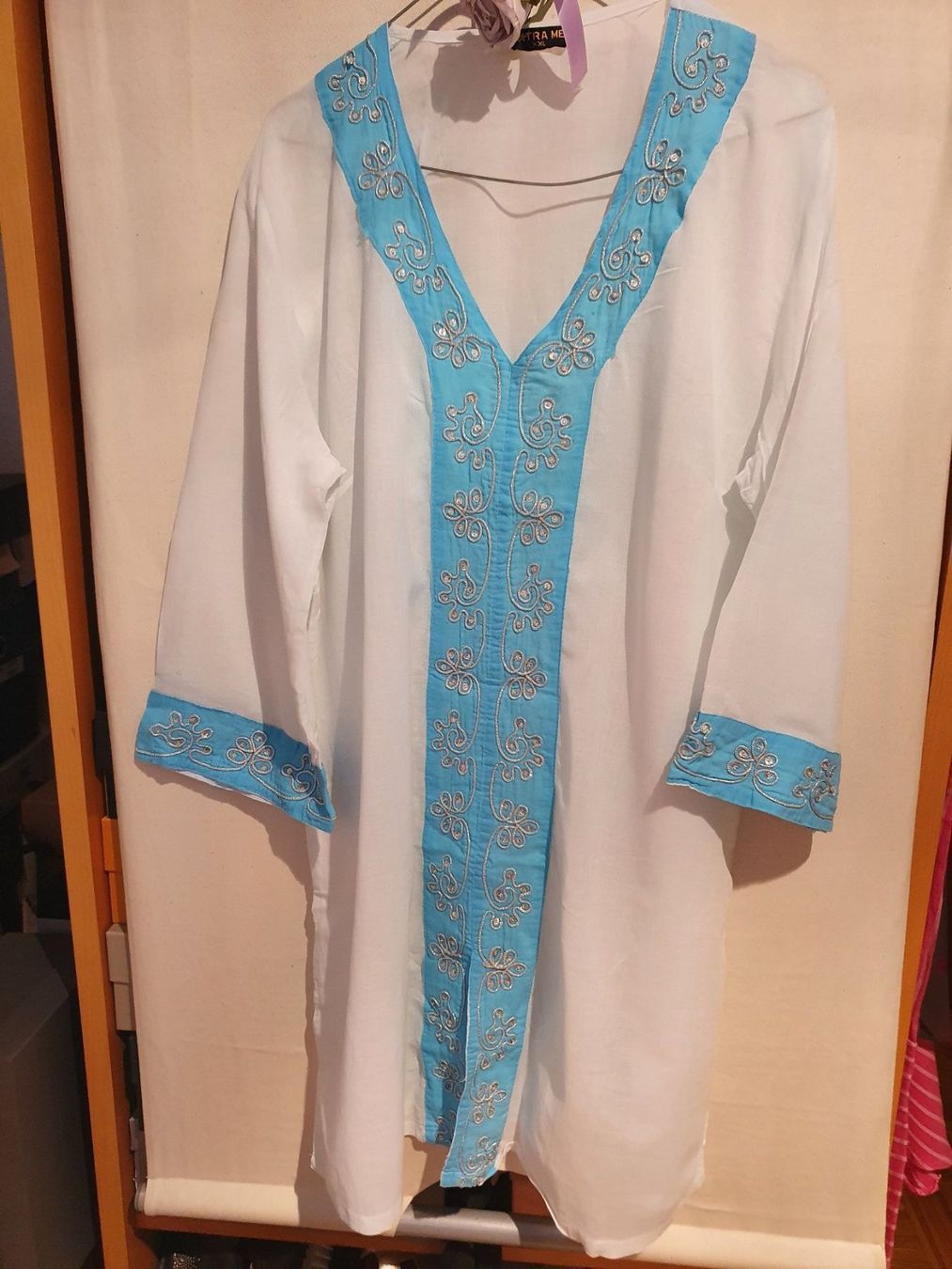 Vestiti: Kaftano in cotone 100% – Nuovo (secondo la descrizione) da Davesco-Soragno venduto da dvf_7h6d