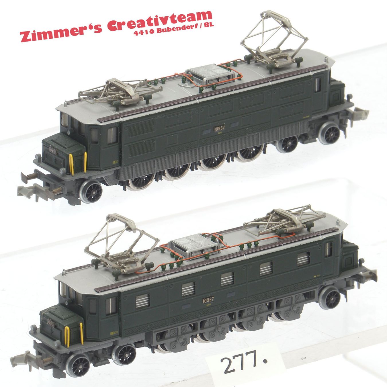 Fulgurex Modellini di ferrovie: Fulgurex SBB E-Lok Ae 4/7, 10957, Sp N – Usato da Bubendorf venduto da zimmers_creativteam