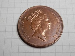 Großbritannien 2 Pence, 1993 NEU