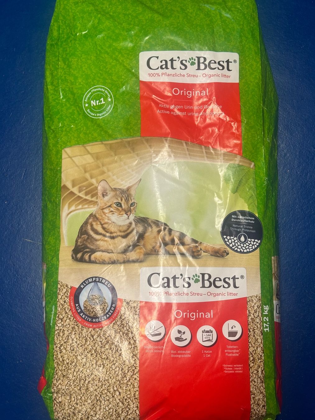 WC: Cat`s Best Katzenstreu – Neuf avec emballage d'origine à Buchberg par bama09