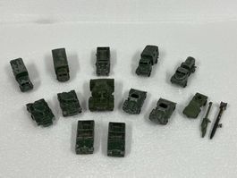 Spielzeug-Auto-Sammlung aus 37 Objekte aus1960-1990