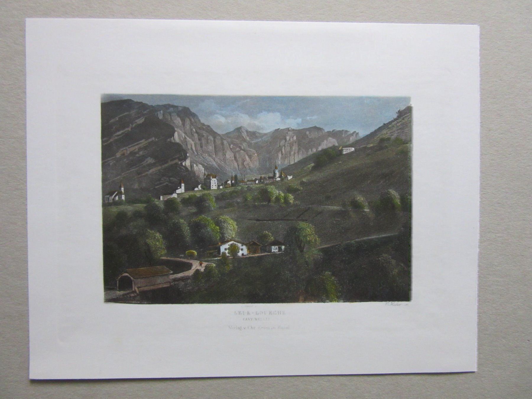 Incisioni: LEUK   STAHLSTICH – Usato da Gersau venduto da grafik-kunst 1