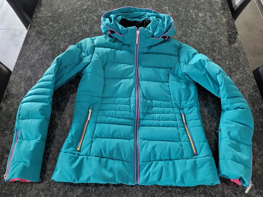 Damen Ski-Anzug 2-teilig – Wasserdicht, Daunengefüllt, Mit Reflektierenden Details Für Winter & Piste