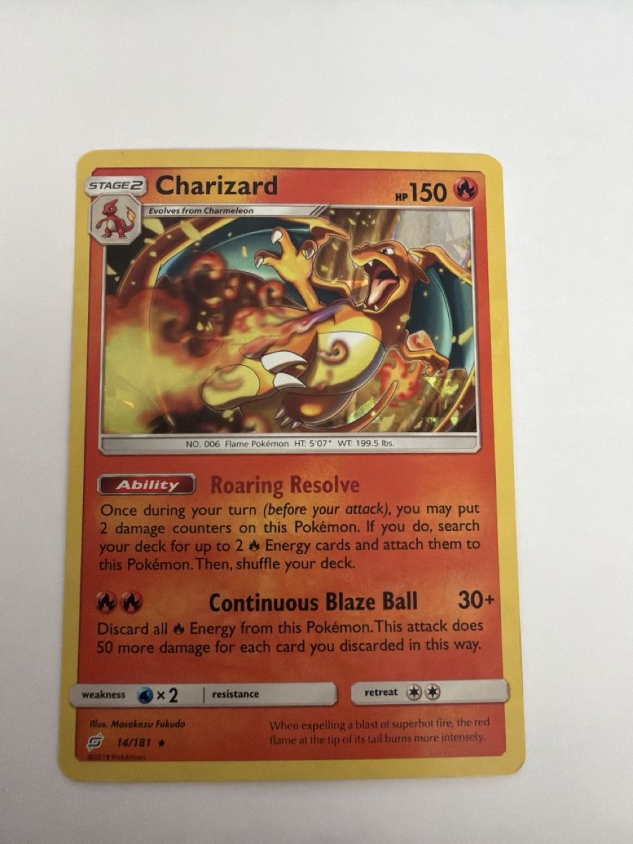 Pokémon Carte collezionabili: Carte Pokémon Charizard (14/181) – Usato da Echallens venduto da JAR69