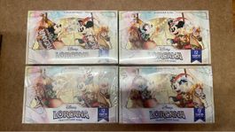 4x Disney Lorcana OVP Mythen Displays