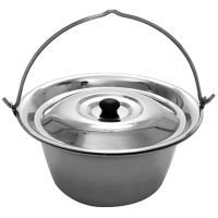 Gulaschkessel Edelstahl 6 Liter mit Deckel