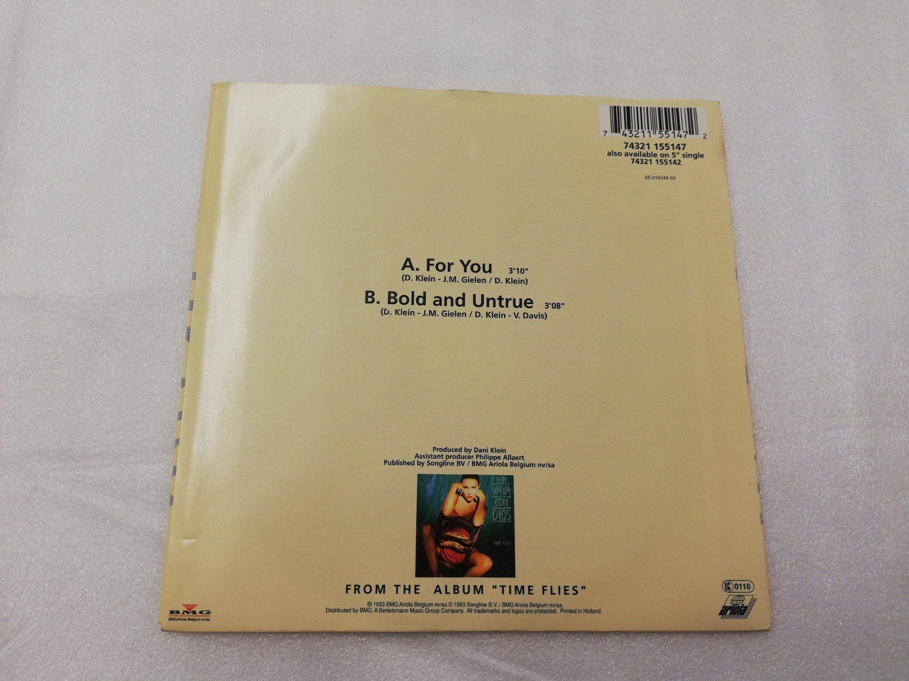 Dischi in vinile: VAYA CON DIOS - FOR YOU (SINGLE 7") – Usato da Bern venduto da Vinylsound.ch 1