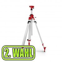 Kurbelstativ Nivellierstativ 5/8“ -240cm Baustativ Teleskop