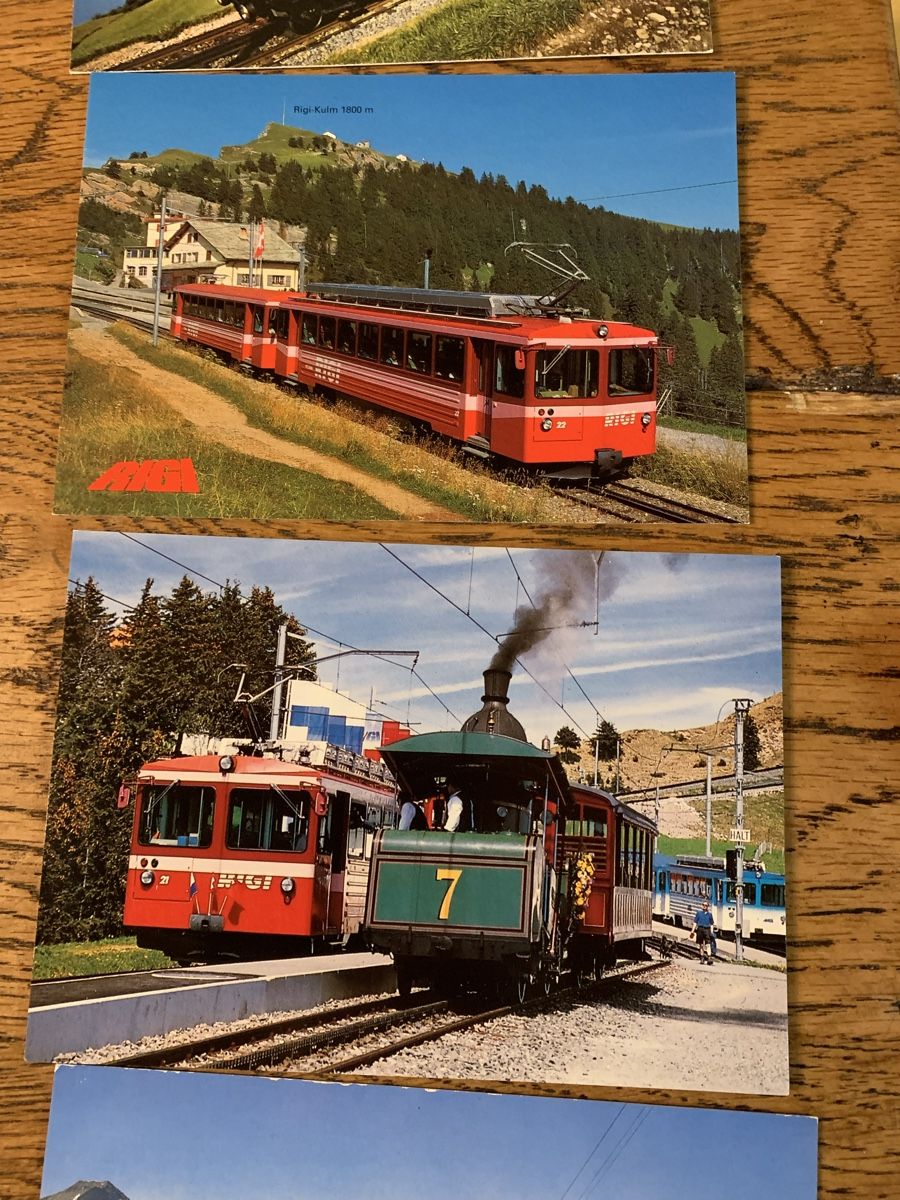 Modelleisenbahnen: Ansichtskarten Rigi Bahnen – Gebraucht aus Winden von EmilNeu 7