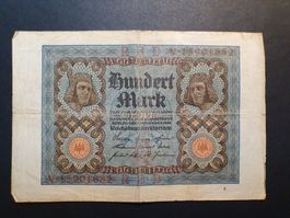 10 Stück: 100 Mark Noten - Reichsbank Berlin (antik)