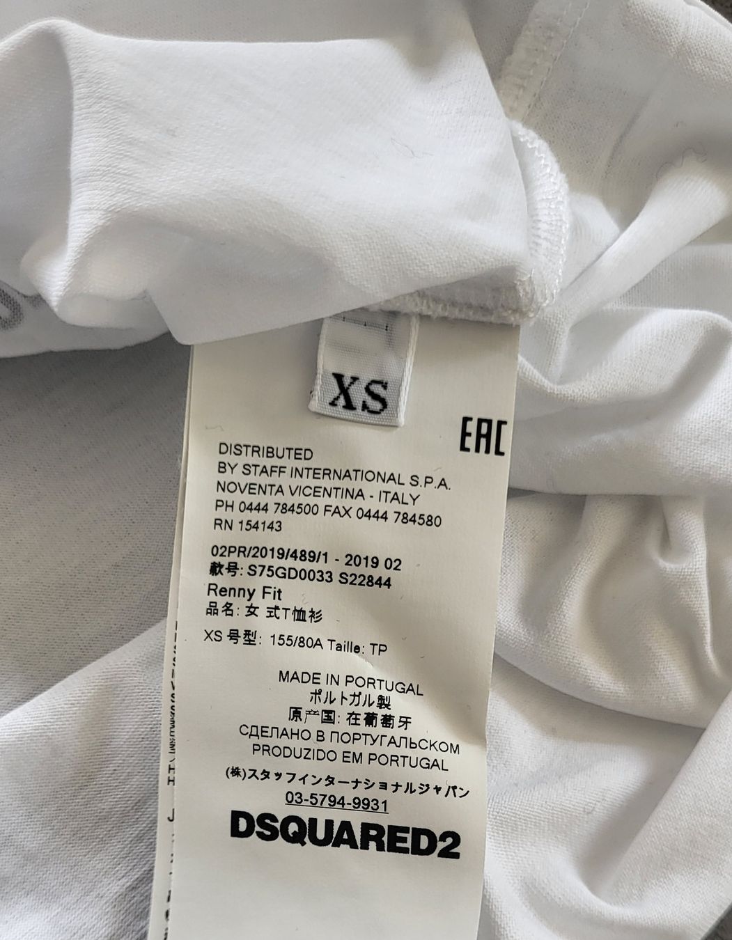 Dsquared2 T-shirt: dsquared2 Shirt Gr XS – Usato da Kaisten venduto da Ciccr 3