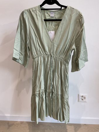 Jolie robe vert d’eau boème chic taille L neuf étiquette