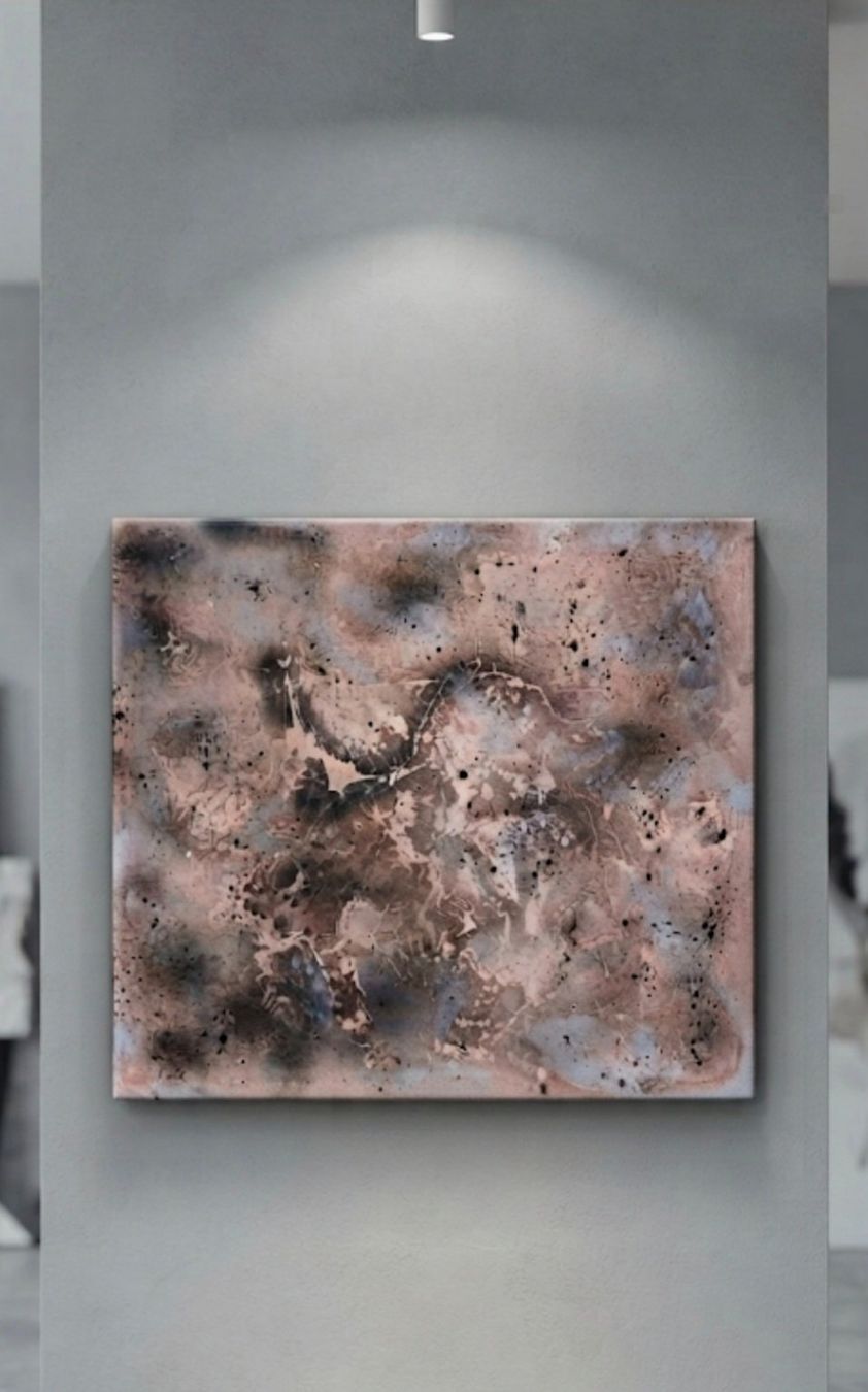 Dipinti: Gemälde Abstrakt handmade 40×50 – Nuovo (secondo la descrizione) da Riehen venduto da Steinbock1970
