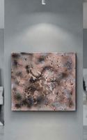 Gemälde Abstrakt handmade 40×50