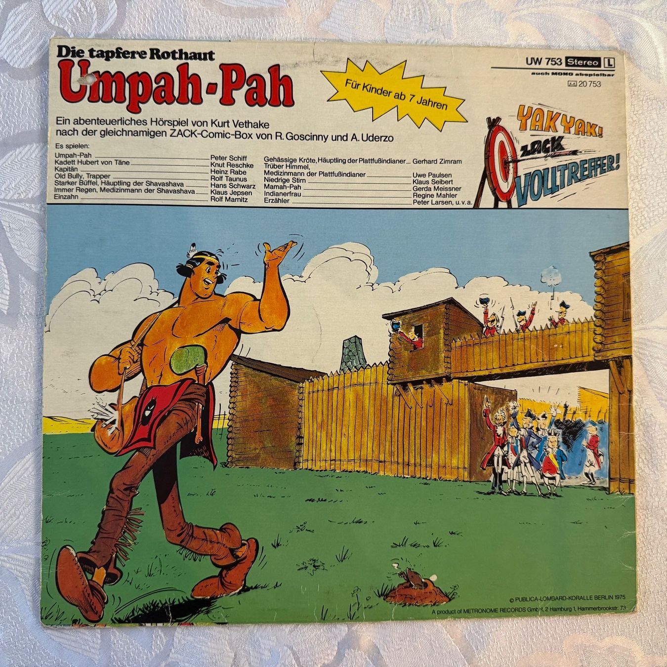 Dischi in vinile: UMPAH-PAH - DIE TAPFERE ROTHAUT – Usato da Zürich venduto da fehlton 1