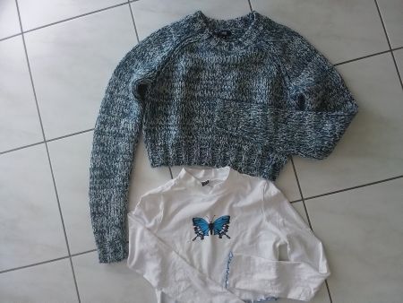 PULLI YES NO Gr.M Shirt S