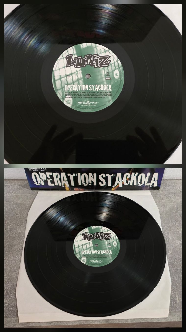 Dischi in vinile: Luniz - Operation Stackola, LP Vinyl, Ultra rare 1995 Rap – Usato da Zürich venduto da spin23 9
