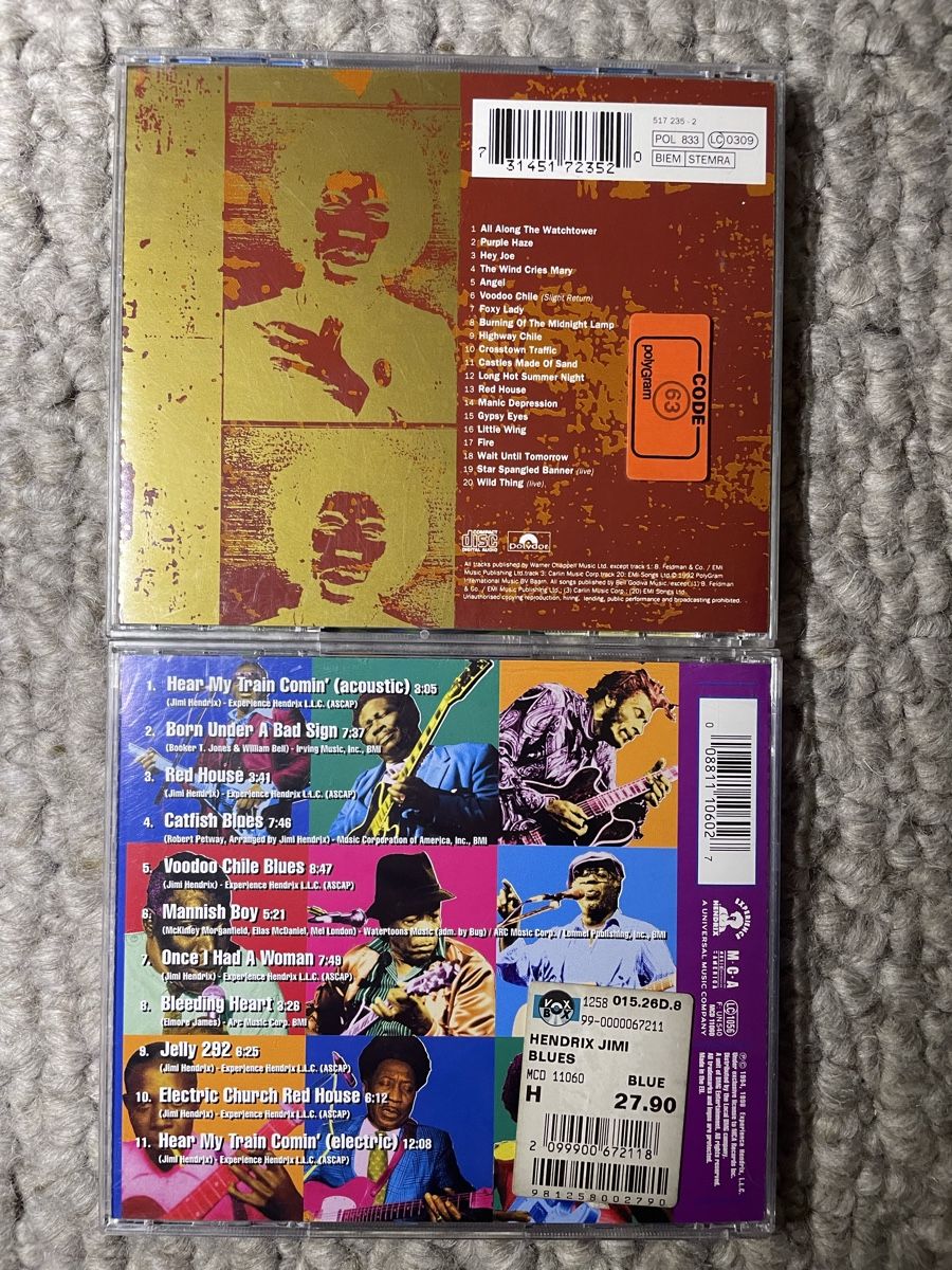 CD: 2x Jimi Hendrix – Usato da Reinach AG venduto da trigger7811 1