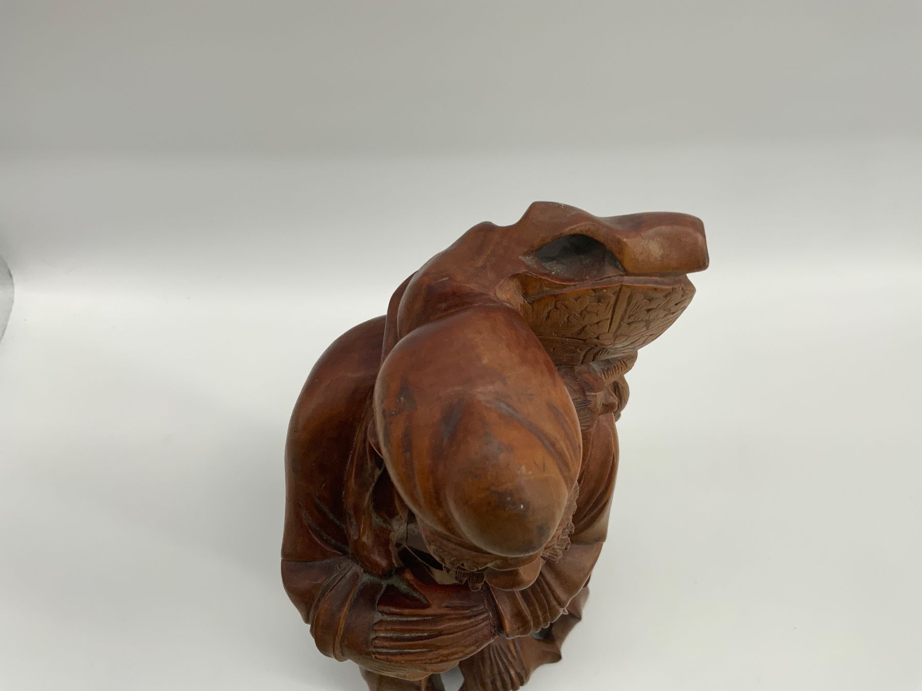 Statuette: Chinesische Holzfigur – Usato da Erlach venduto da silvia3235 6
