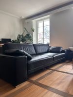 Zwei Massive Echtleder Sofas