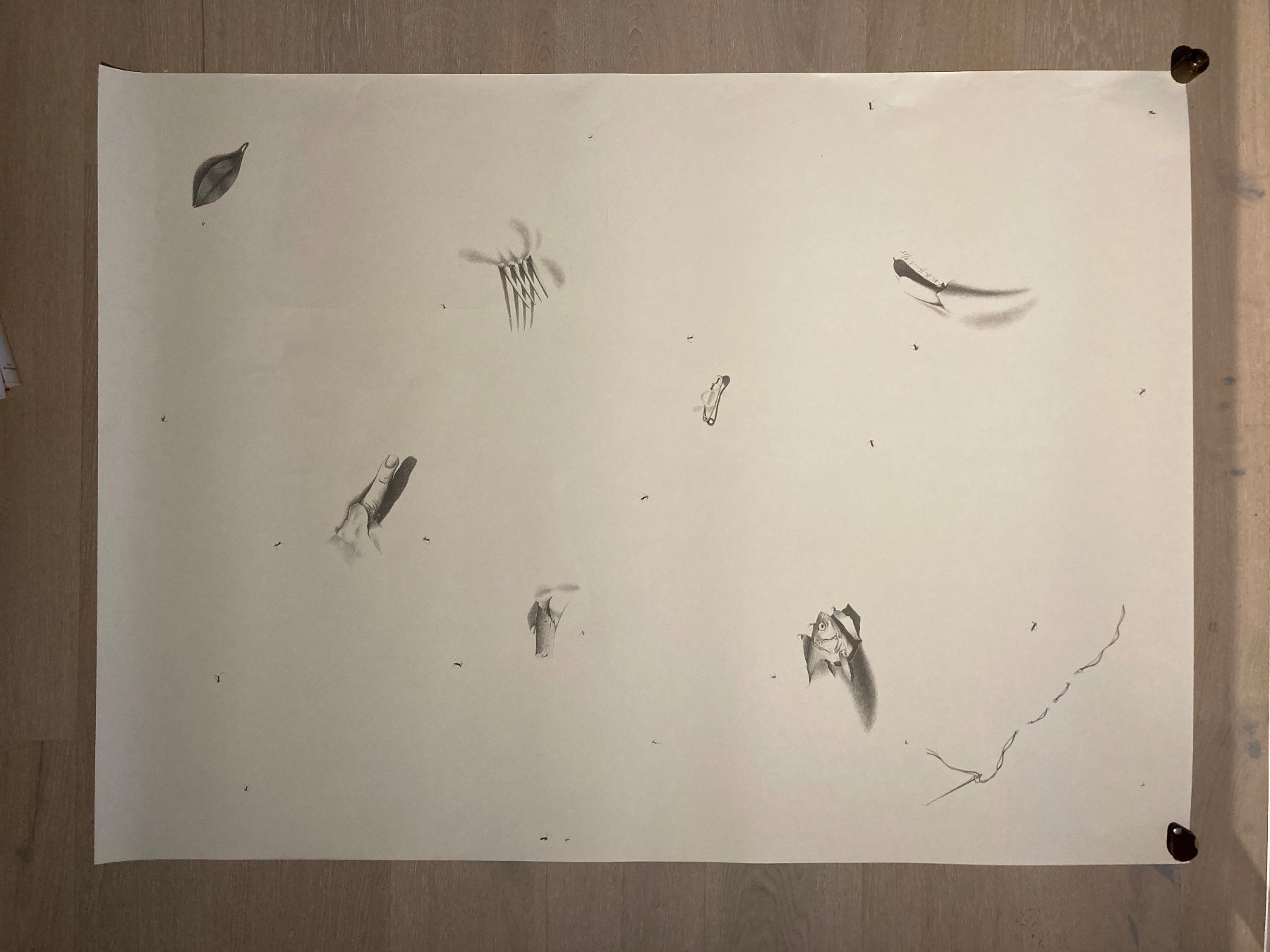 Grafica & Litografie: Alfred Hofkunst, handsigniert, gross – Usato da Rain venduto da Pic-Ass 6