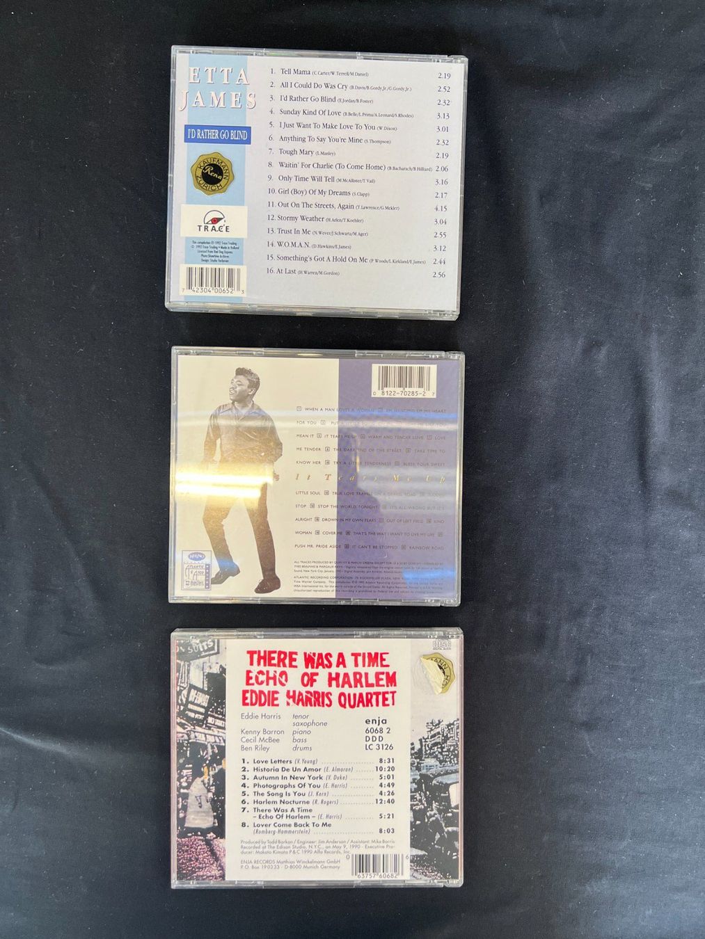 CD: 3er Set Blues CDs Etta James, Percy Sledge, Eddie Harris – Usato da Zürich venduto da Drahtzug 2