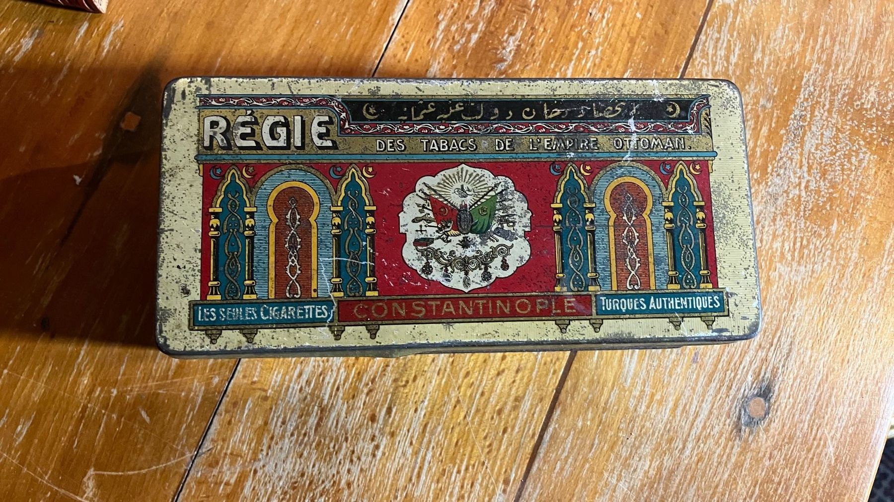 Barattoli: Boite ancienne Cigarette Tabac REGIE Blechdose Tabak – Usato da St-Cierges venduto da LeRegain