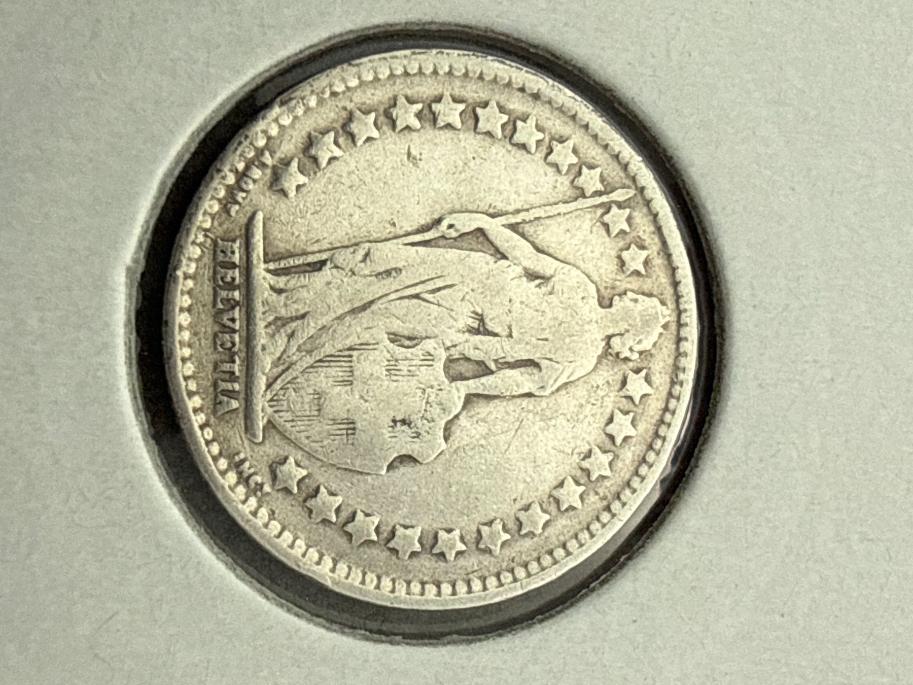 Toutes les monnaies: Swiss ½ franc 1914 Silver Coin – D'occasion à Pully par ta571 2