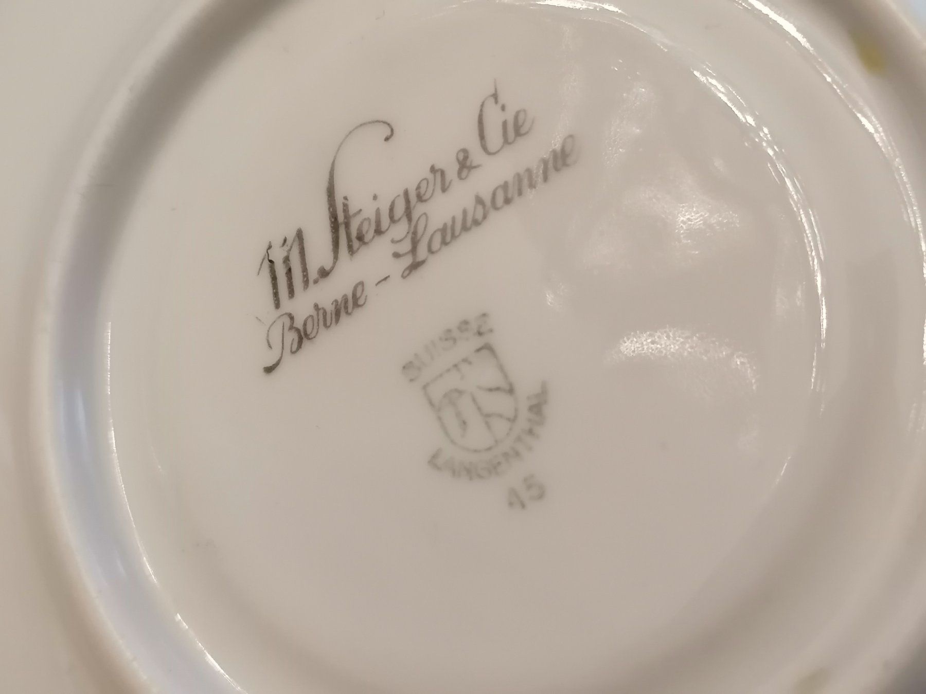 Tassen: Langenthal Moccatasse Berner Liedertafel – Gebraucht aus Basel von vintagecollector 2