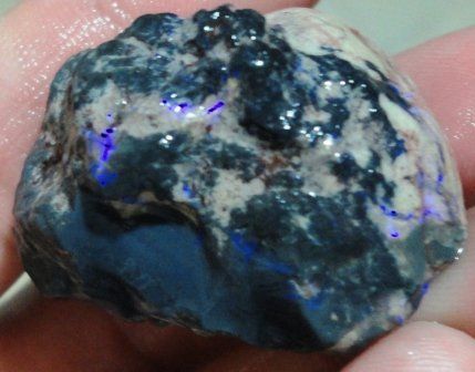 Pietre preziose: Schwarzer Opal 105 ct Lightning Ridge Australien – Nuovo e nell'imballaggio originale da zuerich venduto da Jewlsdesign 1
