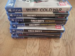 Sammlung Call of Duty 7er Mega-Set Shooter Set PS4 / PS5 TOP