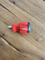 PB Swiss Tools Stubby Schraubendreher mit Bits rot neu