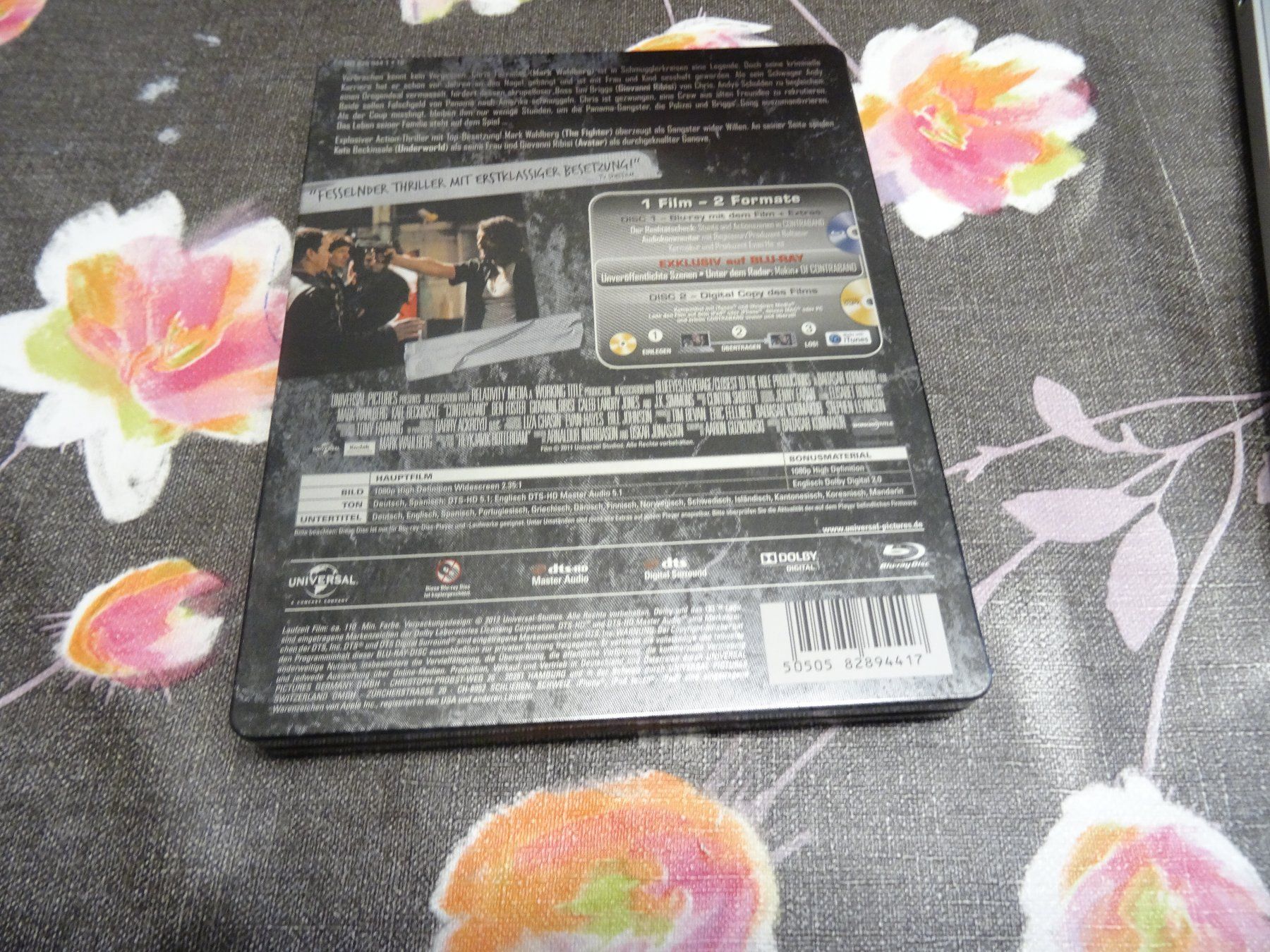 Tutti i DVDs: Contraband STEELBOOK BLU-RAY – Usato da Olten venduto da Disc-Verkauf 2