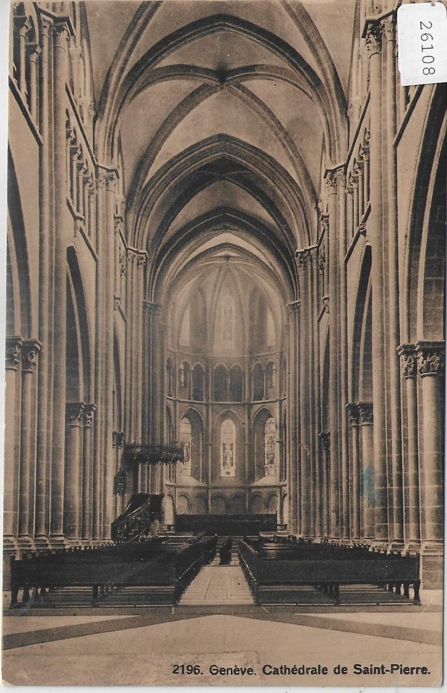 Cartes postales: Geneve - Cathedrale de Saint-Pierre – D'occasion à Ettingen par Kartenplanet