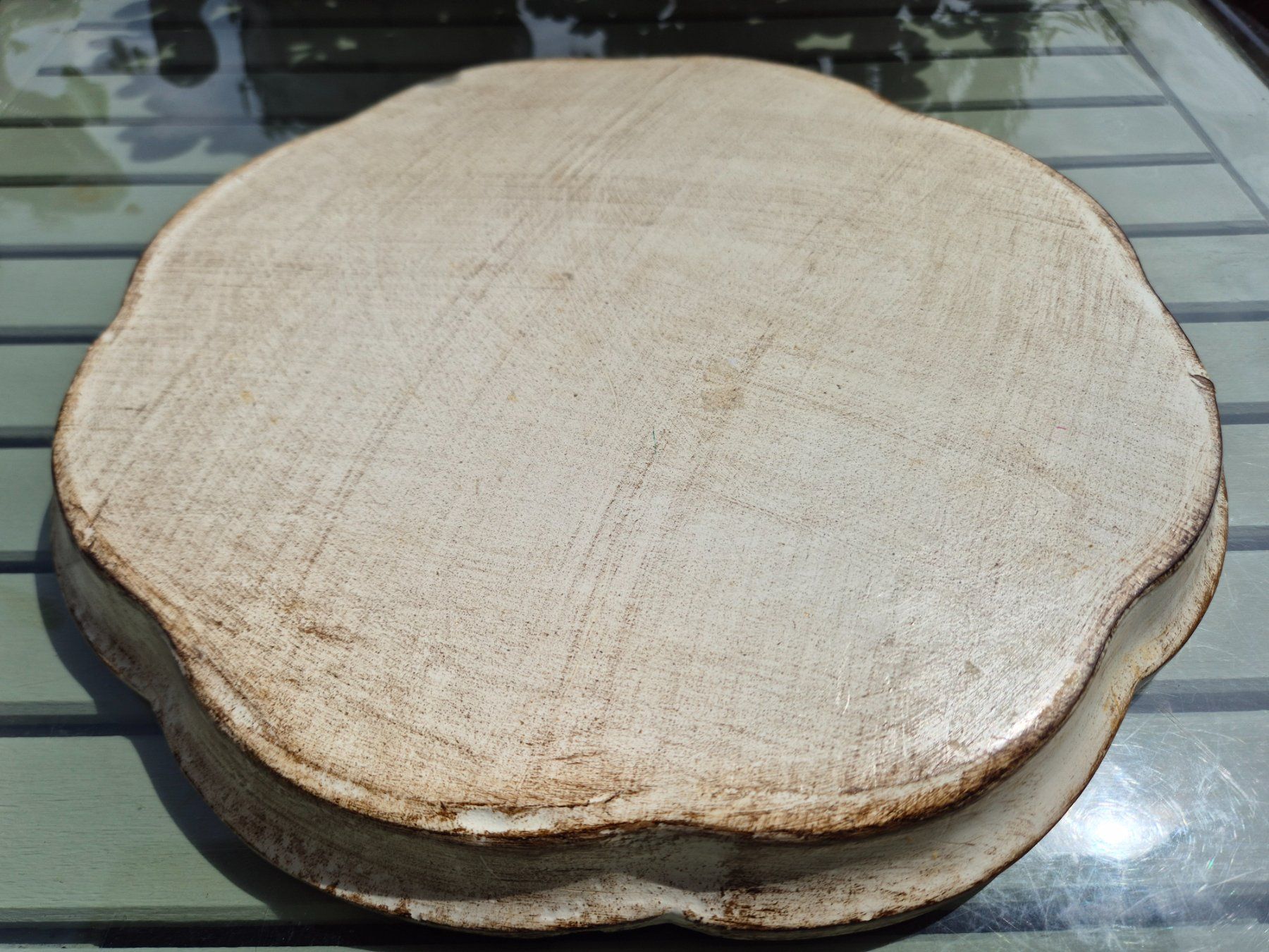 Plateaux: Vintage Holz Servierteller, Top! – D'occasion à Bern par aronari 4